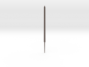 Echani Firebrand distal taper Single/Double Blade in Polished Bronzed-Silver Steel