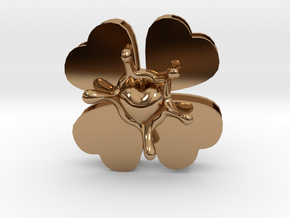 LuckyLoveSplash in Polished Brass