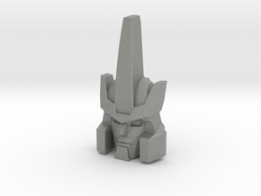 Galvatron Faceplate, Large Crest in Gray PA12