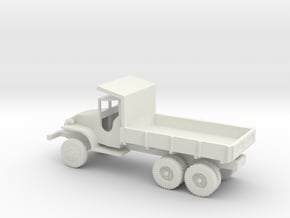 1/87 Scale GMC CCKW Dump Truck in White Natural Versatile Plastic