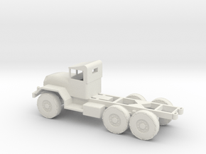 1/87 Scale M39 5 ton 6x6 Chassis in White Natural Versatile Plastic