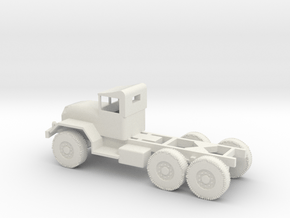 1/87 Scale M57 5 ton 6x6 Chassis in White Natural Versatile Plastic