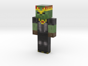Zomb13_The_King | Minecraft toy in Natural Full Color Sandstone