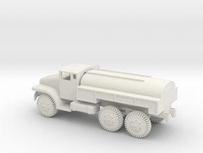 1/72 Scale M222 Water Tanker M135 Series in White Natural Versatile Plastic