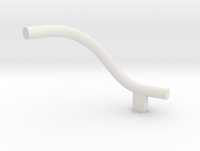 03 Fuel Pipe TEMPLATE in White Natural Versatile Plastic