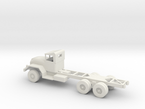 1/87 Scale M139 5 ton 6x6 Chassis in White Natural Versatile Plastic