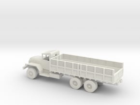 1/87 Scale M55 5 ton 6x6 Truck in White Natural Versatile Plastic