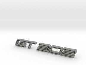 GT 302 emblem  in Gray PA12