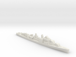 USS Allen M. Sumner destroyer 1944 1:2400 WW2 in White Natural Versatile Plastic
