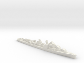 USS Allen M. Sumner destroyer 1944 1:3000 WW2 in White Natural Versatile Plastic
