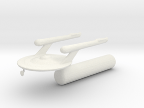 Long range cargo hauler in White Natural Versatile Plastic