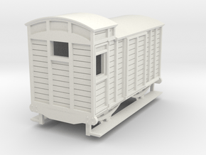 o-re-87-eskdale-brake-van in White Natural Versatile Plastic