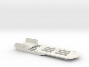 Proboat River Jet Ride Plate in White Natural Versatile Plastic