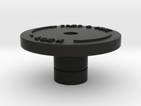 42 Lock knob for Prop and Mixture Lever in Black Natural Versatile Plastic