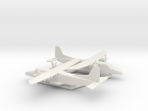Dornier Do 228-212 NG (w/o landing gears) in White Natural Versatile Plastic: 6mm