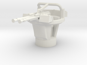 BTR 152 A turret 1/100 in White Natural Versatile Plastic