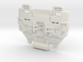 Prowl chest for CW Hot Spot in White Natural Versatile Plastic
