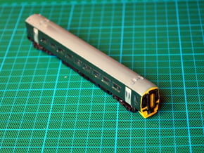 N Gauge Class 158 Version 3 in Tan Fine Detail Plastic