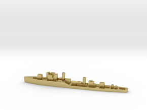 Soviet V’yuga guard ship 1:2400 WW2 in Natural Brass