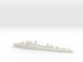 Soviet V’yuga guard ship 1:3000 WW2 in White Natural Versatile Plastic