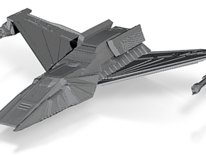 Klingon Interceptor Class AttackWing II 3.61" in Tan Fine Detail Plastic