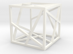 "Cubelistic" in White Processed Versatile Plastic