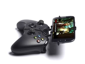 Xbox One controller & Samsung Galaxy A10s in Black Natural Versatile Plastic