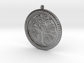 Tree of Life Pendant KTPF01 by KTkaRAJ in Polished Silver