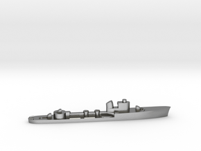 Italian Lupo torpedo boat 1:2400 WW2 in Natural Silver
