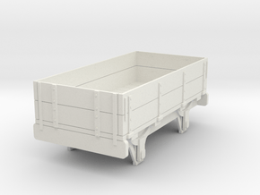 0-re-32-eskdale-2-plank-wagon in White Natural Versatile Plastic