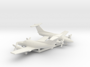 Embraer EMB-121 Xingu in White Natural Versatile Plastic: 6mm