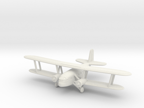 1/285 (6mm) Curtiss T-32 Condor II in White Natural Versatile Plastic