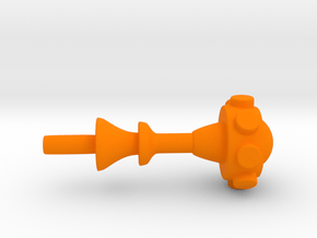 Motuc weapon for Transformers in Orange Processed Versatile Plastic