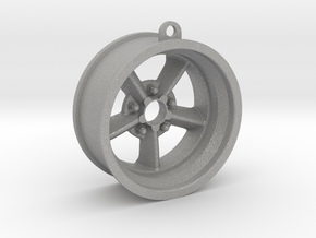 Key Chain American Five Spoke Wheel in Aluminum