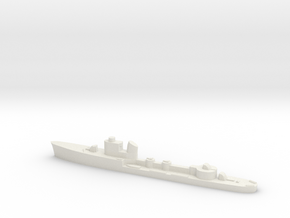 Italian Lira torpedo boat 1:2400 WW2 in White Natural Versatile Plastic