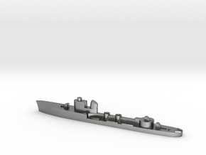 Italian Lira torpedo boat 1:2400 WW2 in Natural Silver