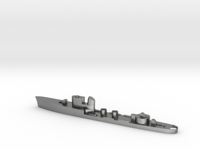 Italian Lira torpedo boat 1:3000 WW2 in Natural Silver