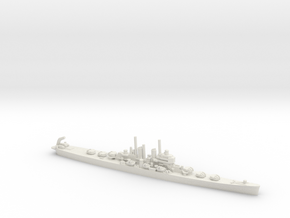 USS Worcester (CL-144) (c. 1949) in White Natural Versatile Plastic: Small