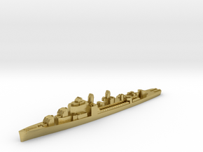USS Gwin destroyer ml 1:1800 WW2 in Natural Brass
