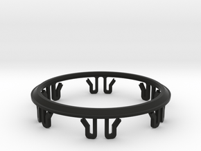 Beta - Improved Clip Ring for LSS and LSS DT in Black Natural Versatile Plastic
