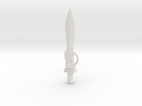 6mm Energo Sword for Upsized KO PotP Sludge in White Natural Versatile Plastic