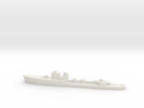 Italian Lince torpedo boat 1:1800 WW2 in White Natural Versatile Plastic