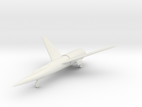 (1:144) Karl Stöckel "Atomflugzeug" (Gear down) in White Natural Versatile Plastic