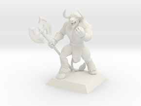 Ardius's Minotaur in White Natural Versatile Plastic