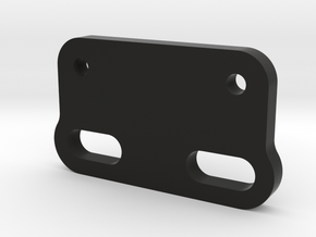 Super73 rear light bracket in Black Natural Versatile Plastic