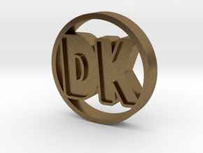 DK Coin in Natural Bronze