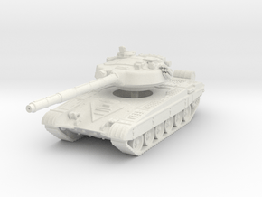 T-72 B 1/100 in White Natural Versatile Plastic