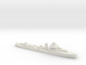 Brazilian Acre class destroyer 1:3000 WW2 in White Natural Versatile Plastic