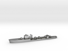 Italian Pallade torpedo boat 1:1800 WW2 in Natural Silver