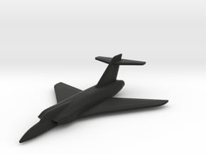 Grumman XF-12F  in Black Natural Versatile Plastic